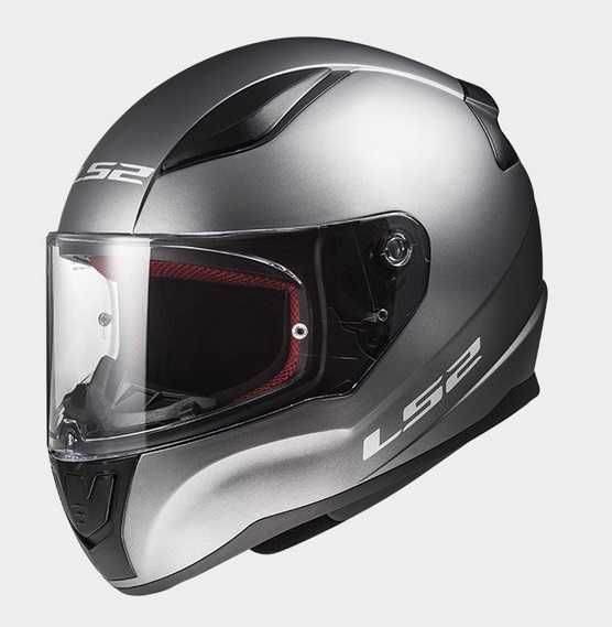 NOWOŚĆ KASK LS2 integralny FF353 Rapid Solid Titanium rozmiar XXL