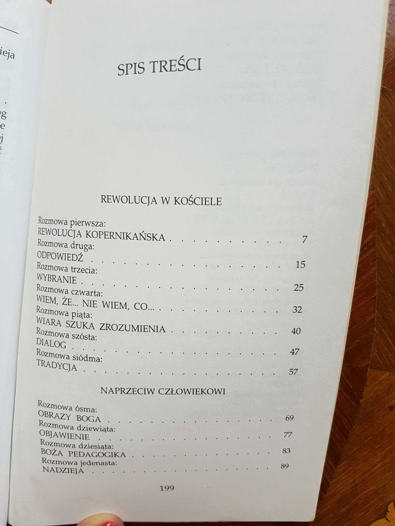 książka TISCHNER CZYTA KATECHIZM Ks Józef Tischner Jacek Żakowski 1997