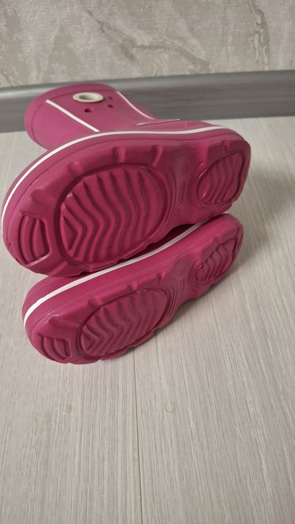 Гумові резинові чоботи Crocs 30розмір 19см