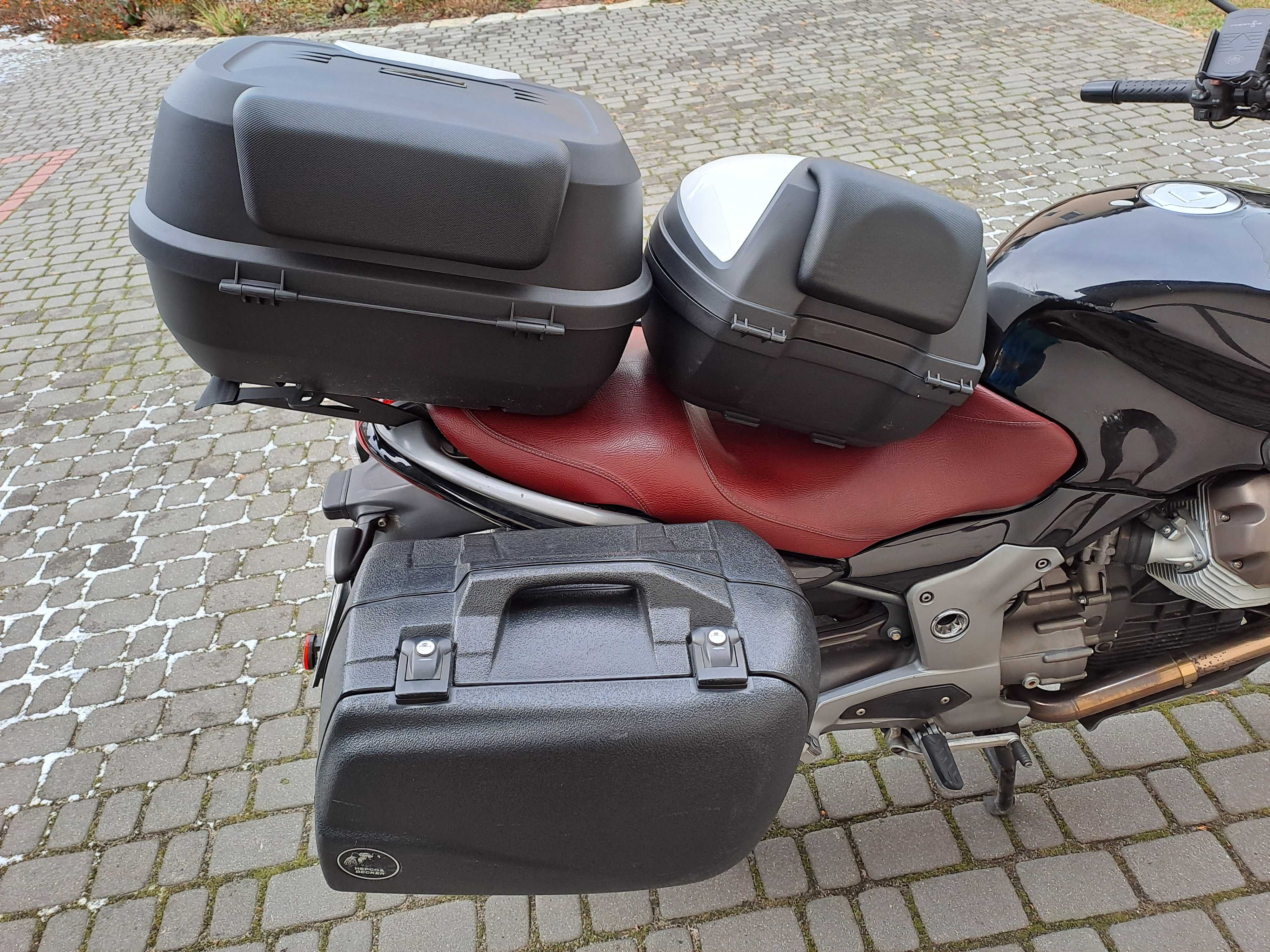 Moto Guzzi Breva 1100 z 2005r. doposażony możliwy transport