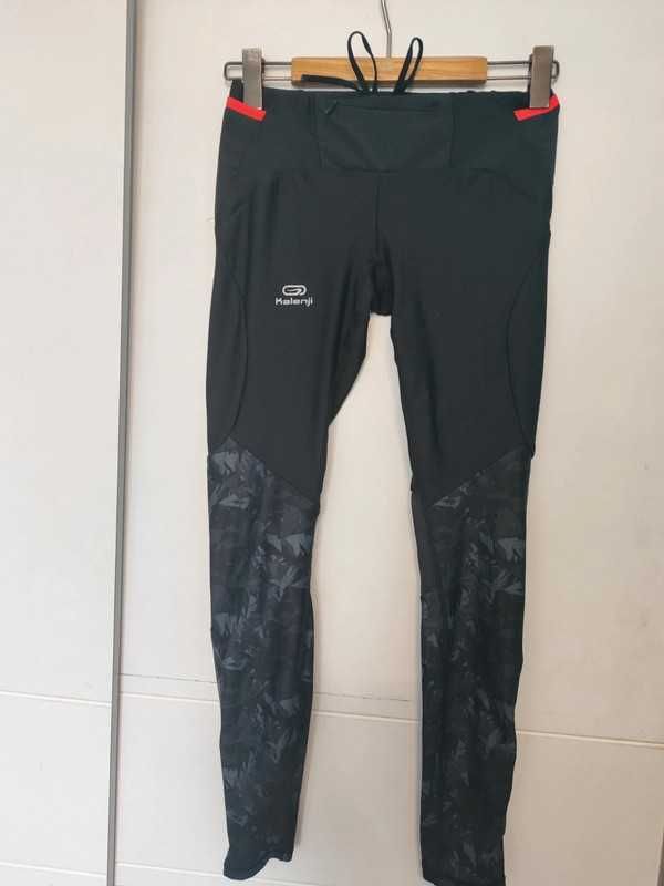 Decathlon kalenji leginsy Sportowe do biegania rower kieszonki s