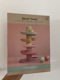 Little dutch kulodrom wieża z kulkami spiral tower nowa montessori