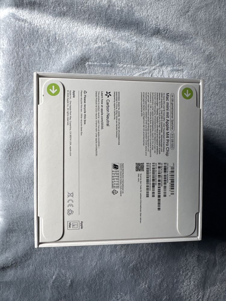 Mac mini M4 pro 24/512gb