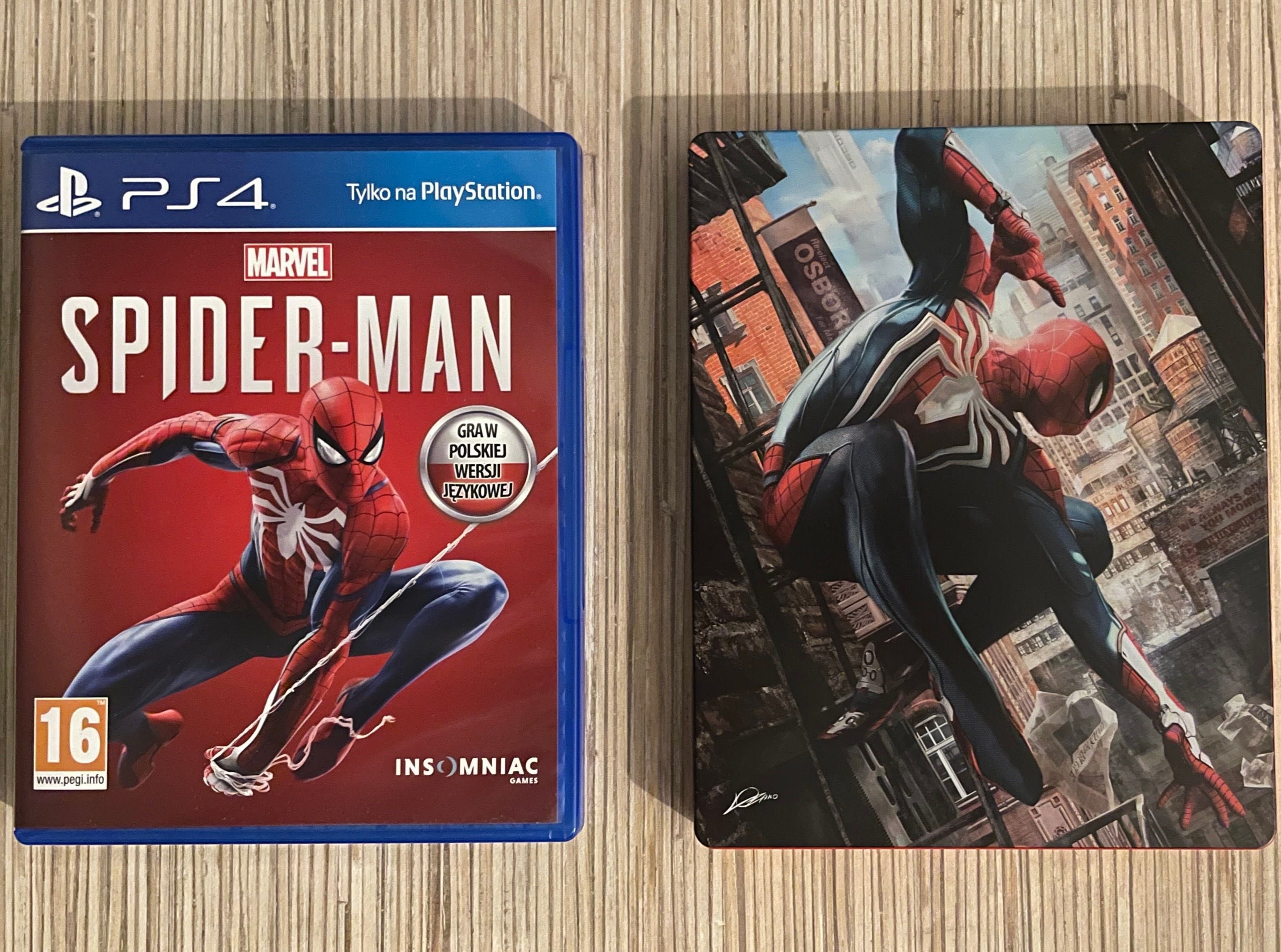 Spiderman PS4/PS5 + Steelbook