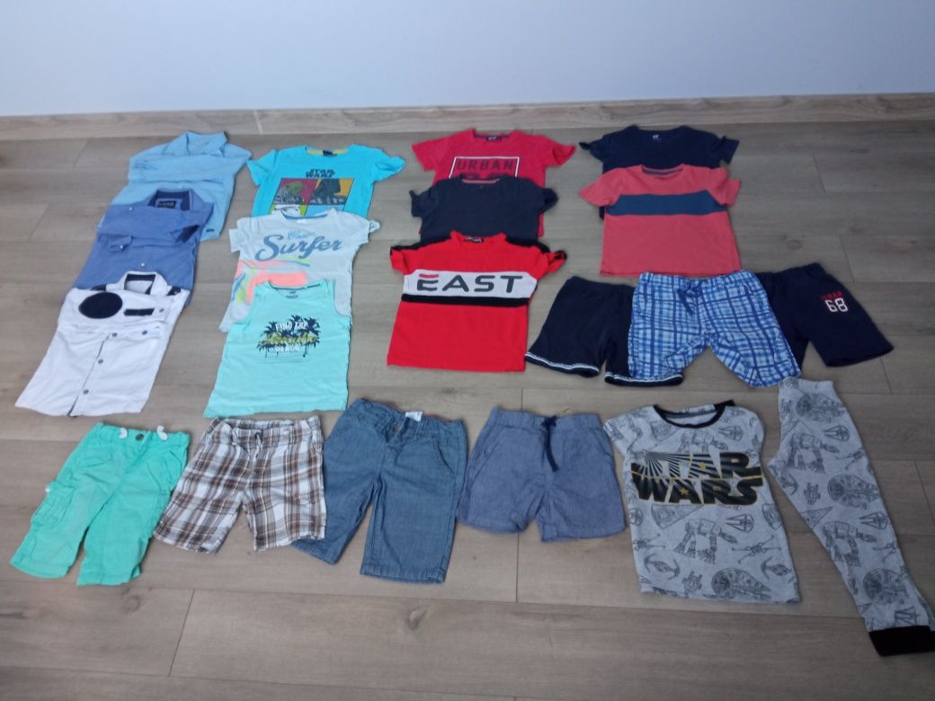 Mega paka(30 sztuk) 98/104 spodnie,bluzy, t-shirty,szorty