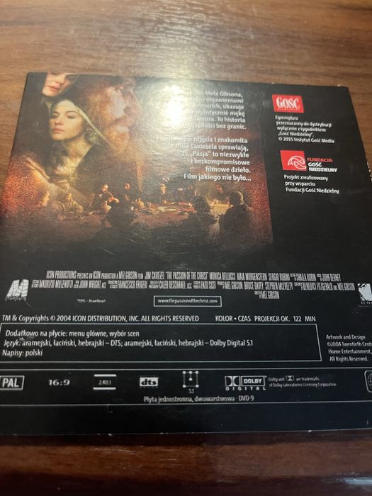 Pasja reżyseria Mel Gibson MNP