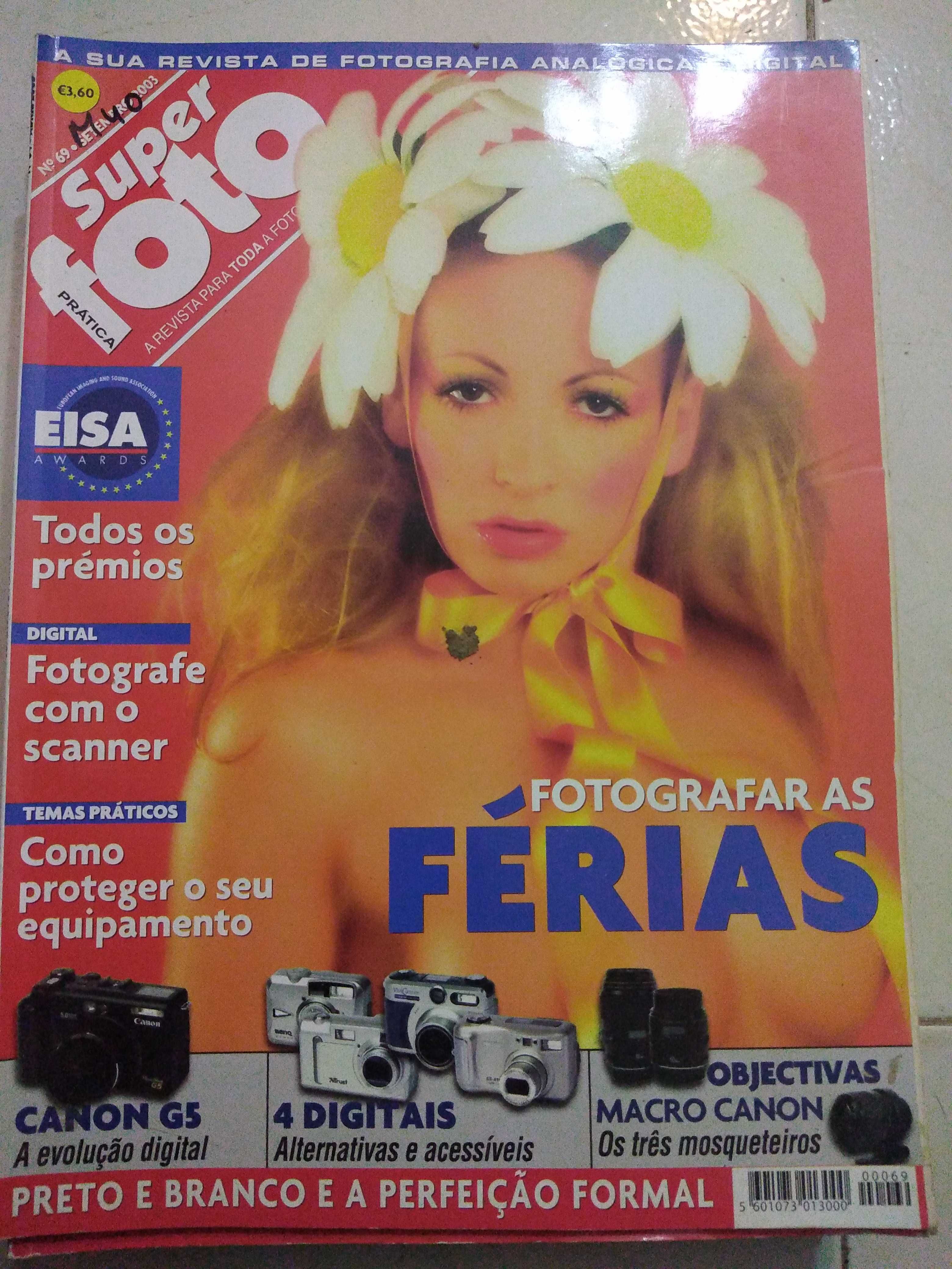 Lote de revistas de fotografia