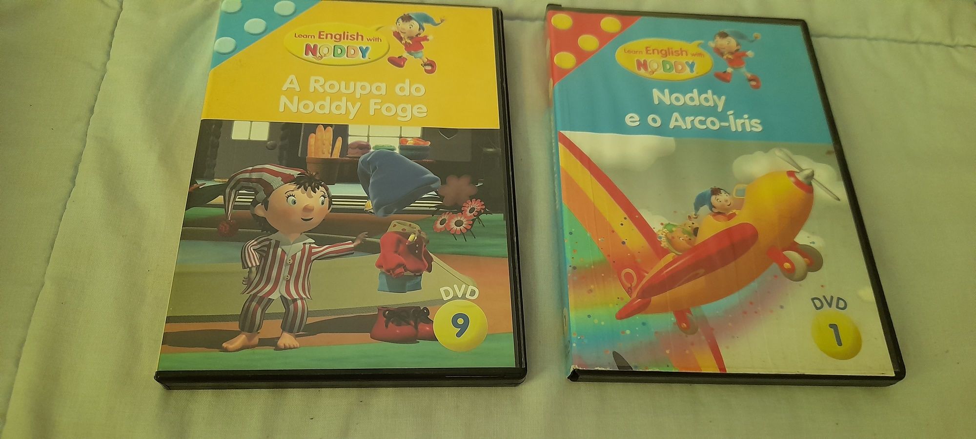 DVD, Noddy e o arco íres, a roupa do Noddy foge