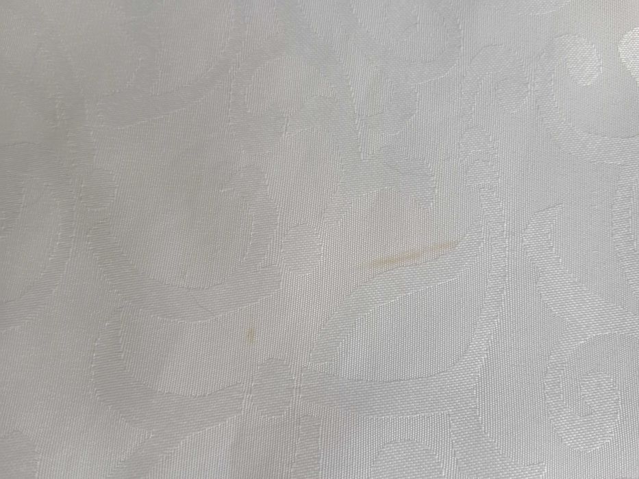 obrus żakardowy 295 x 160 cm kremowy