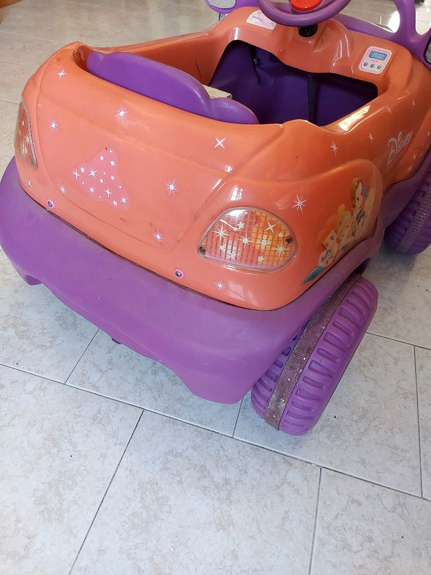 Carro para criança da disney