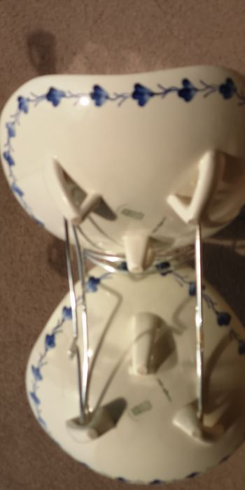 Fajans Włocławek. Kosz na owoce. Patera.