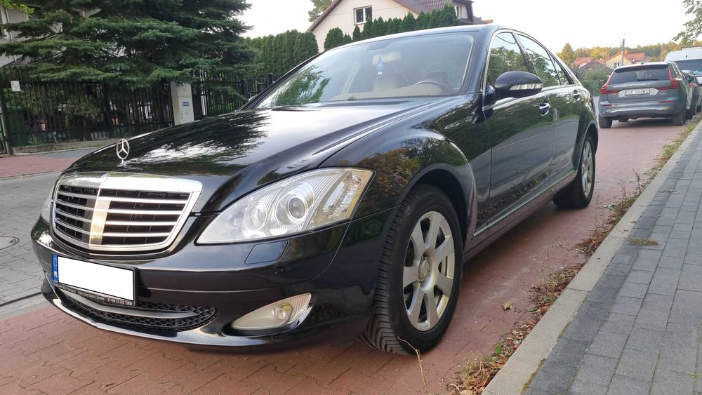 REZERWACJA S-klasa W221 320CDI, bardzo zadbana, serwisowana