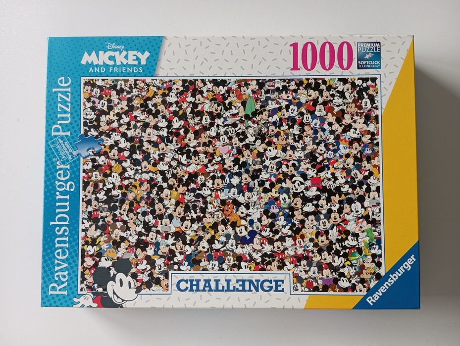 Puzzle ravensburger challenge 1000 elementów