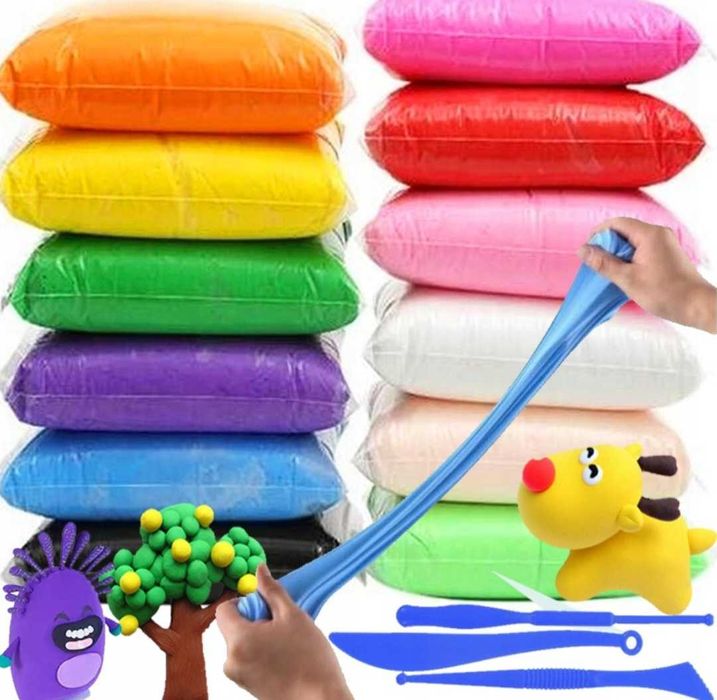 Piankolina Plastelina Ciastolina Magiczna Pianka Masa plastyczna