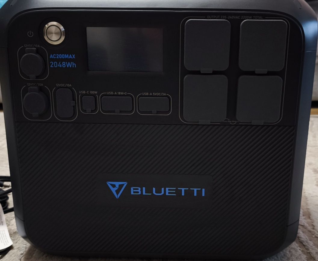 Зарядна станція BLUETTI AC200MAX 2200ВТ 2048Wh стан нової