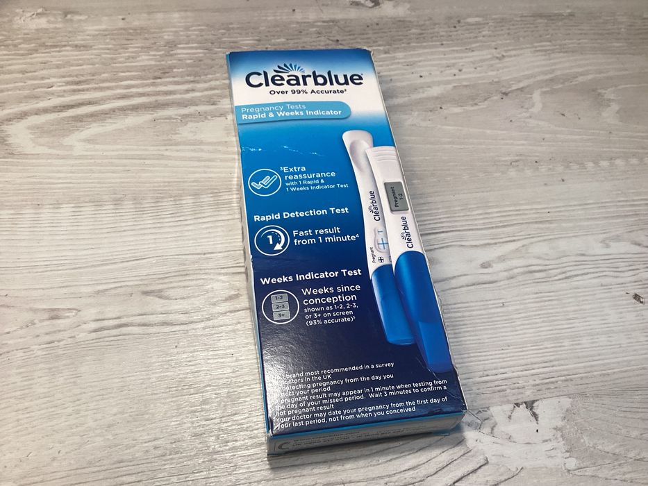 ТЕСТИ на вагітність Clearblue Rapid і Digital. Термін прид: 31.10.2026