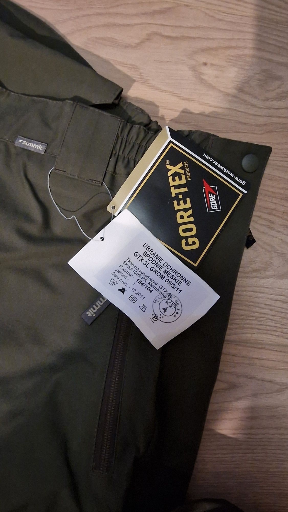 Summit Gore-Tex JW GROM ubranie ochronne przeciwdeszczowe wojskowe
