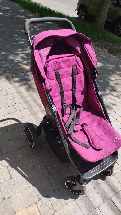 Коляска прогулка Britax Romer B-Angile M Cherry Wine
