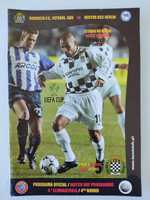 Programa de jogo Boavista Hertha Berlim UEFA 2002/03