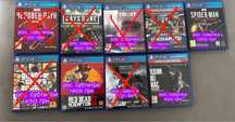Диски на PS4. Disks for PS4