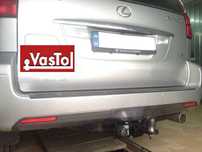 Фаркоп для Lexus GX460, GX470, LX470, LX570, LX600 на штатный крепеж