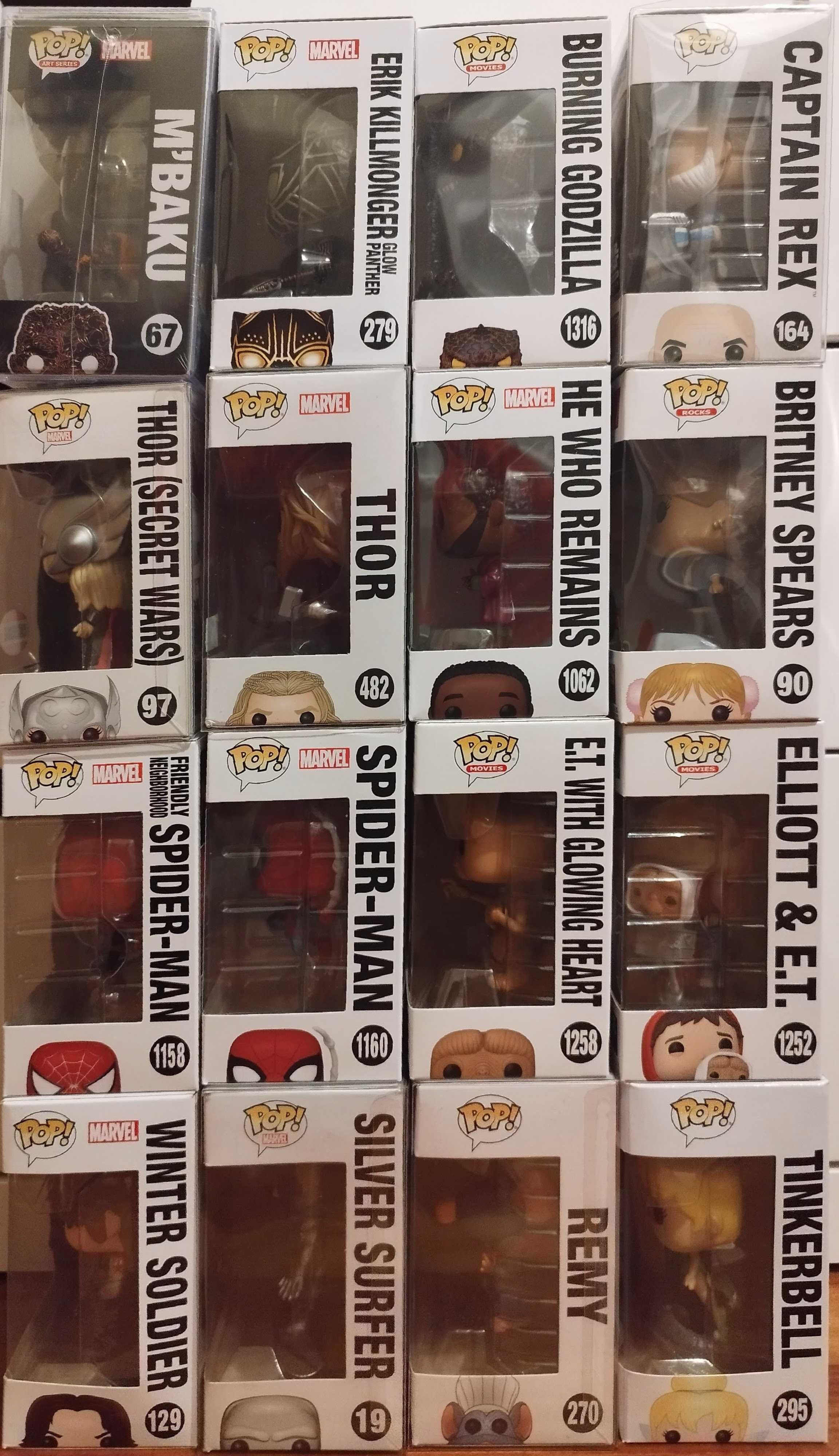 Funko Pop Figures - Marvel, Disney, Star Wars, ...