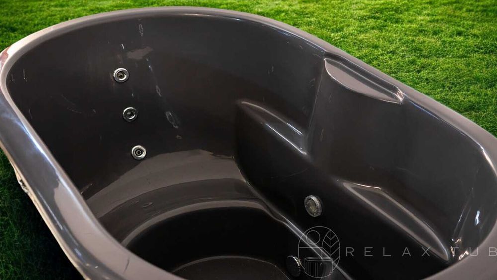 ЧАН для двох осіб. Компактний чан з джакузі від виробника.