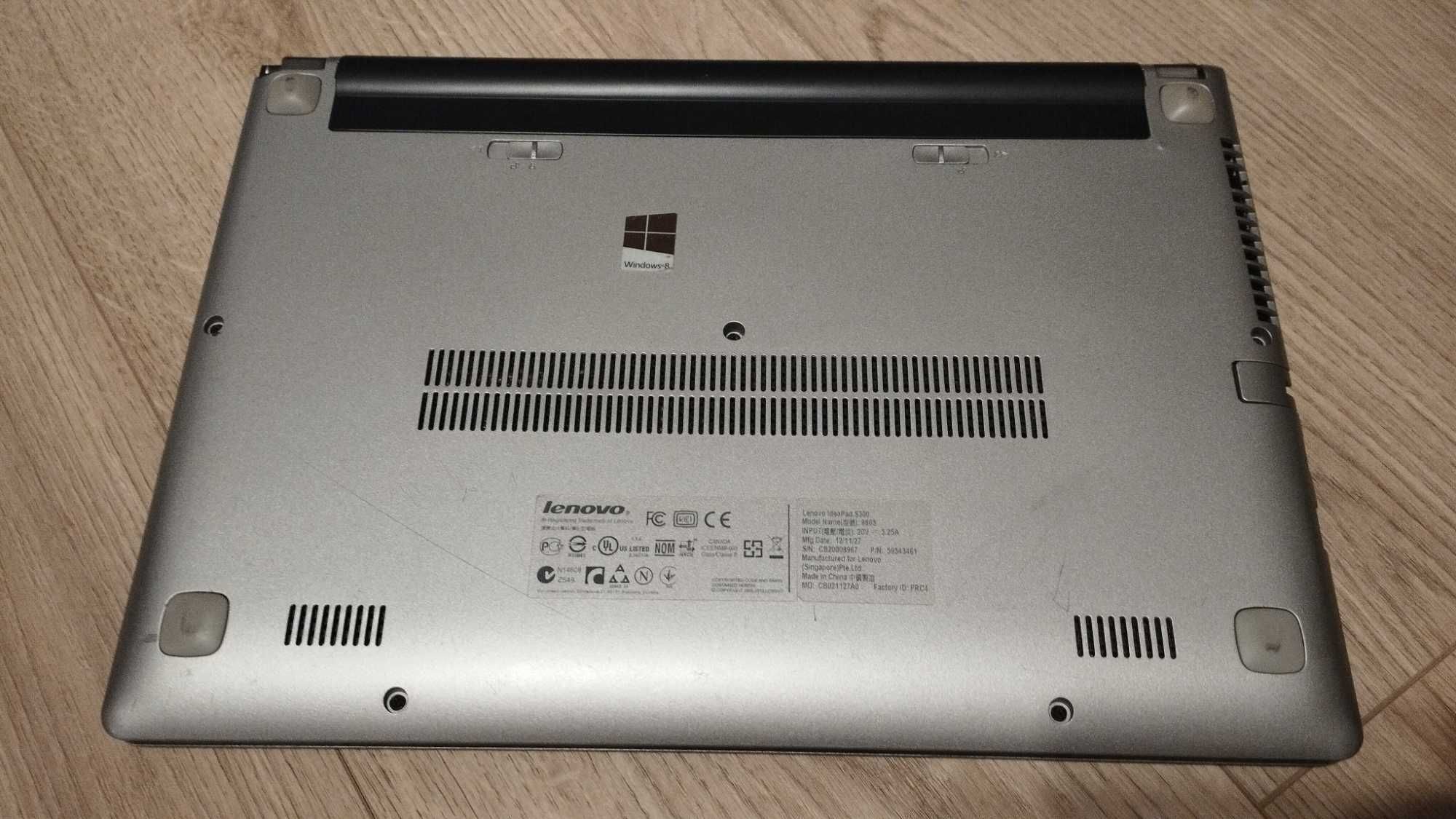 Laptop Lenovo IdeaPad S300 13,3", i3-2365M, SSD 240GB