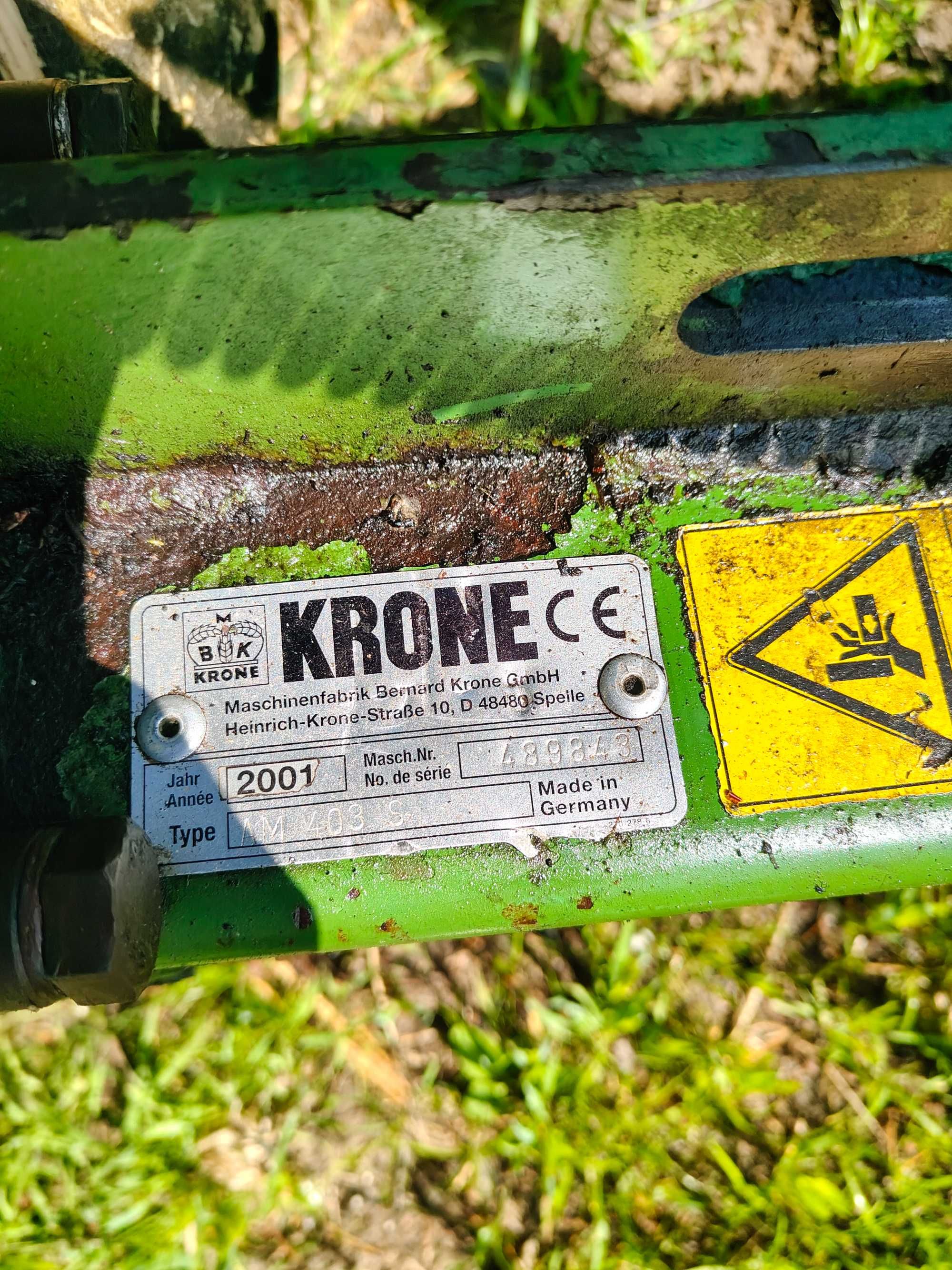 Kosiarka dyskowa  Krone am-403-s