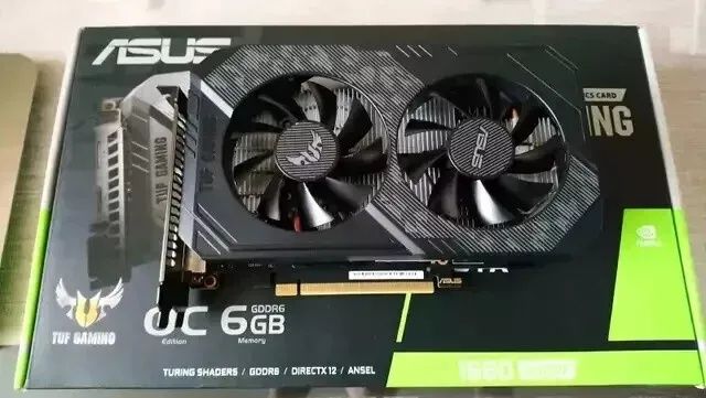 Видеокарта ASUS TUF Gaming GeForce GTX 1660 SUPER 6GB GDDR6