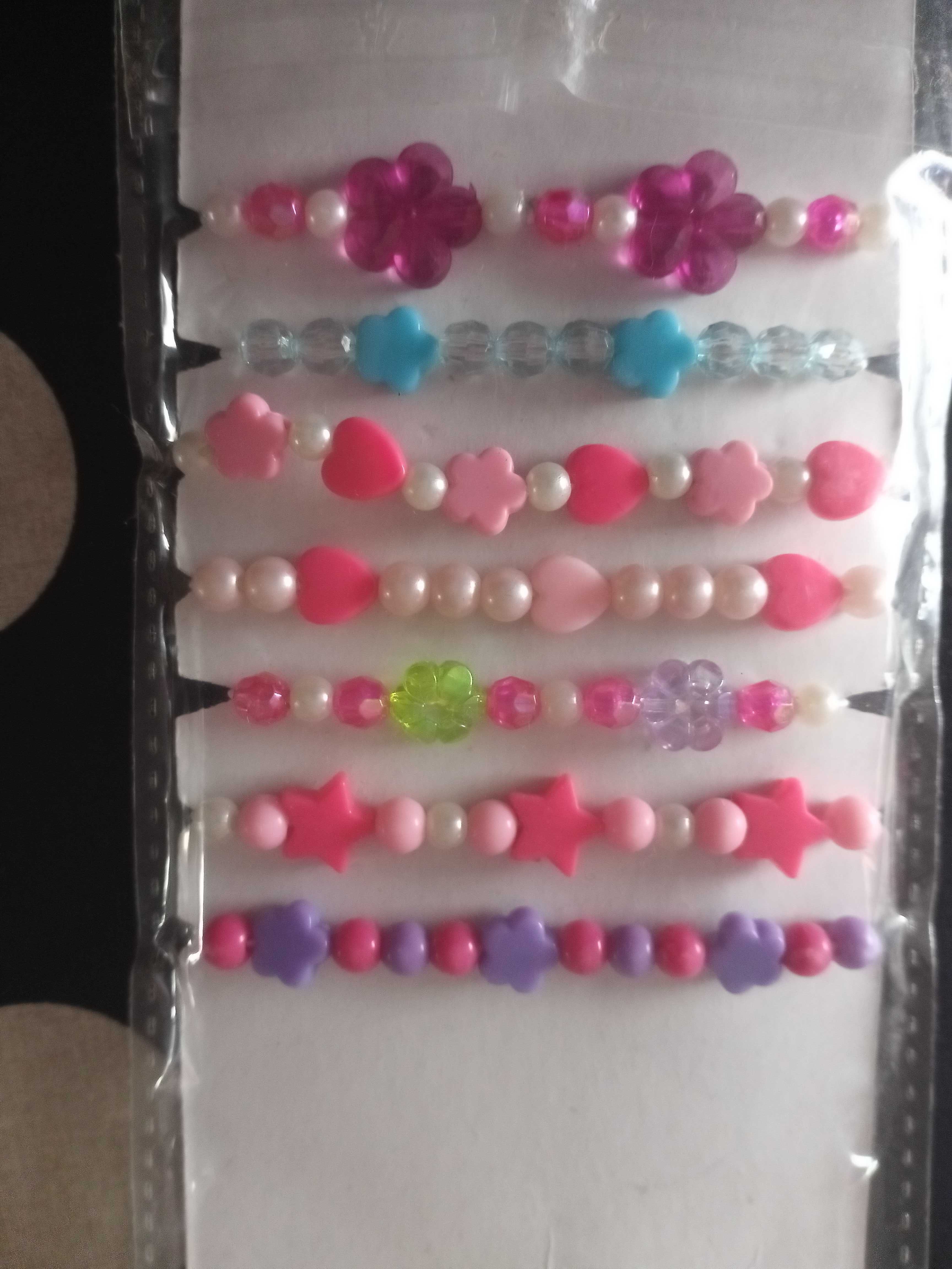 Conjunto 7 pulseiras da Popota novas