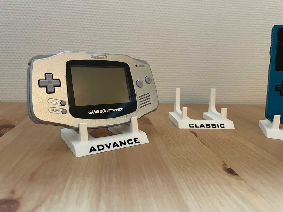 Zestaw stojakow Gameboy Advance, Color, Classic