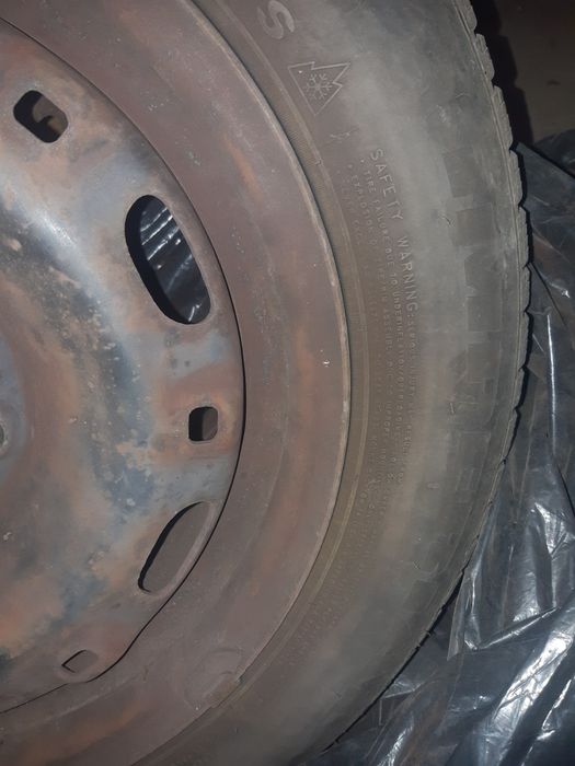 4 Koła R14 felga 5x10 opony zimowe 165/70
