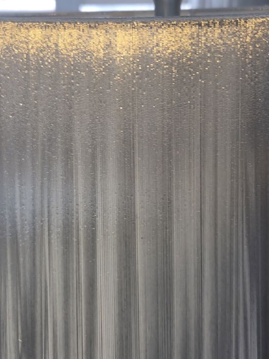 Żyrandol glamur szaro - srebrny