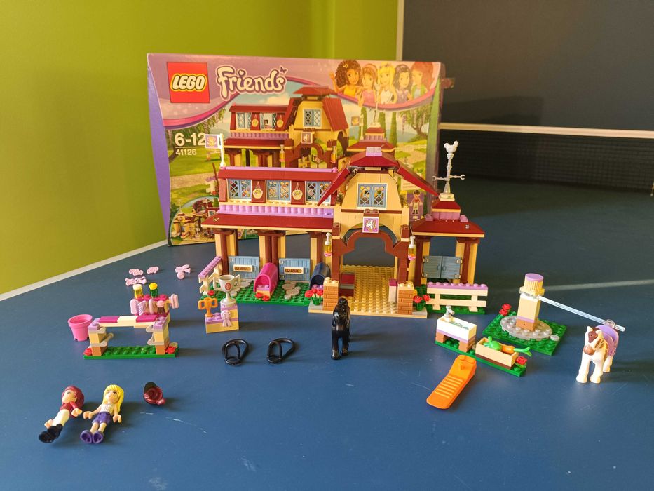 LEGO Friends 41126 Stajnia klub jeździecki Heartlake 100% kompletne!