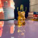 Szklany Miś Haribo przycisk do papieru vintage