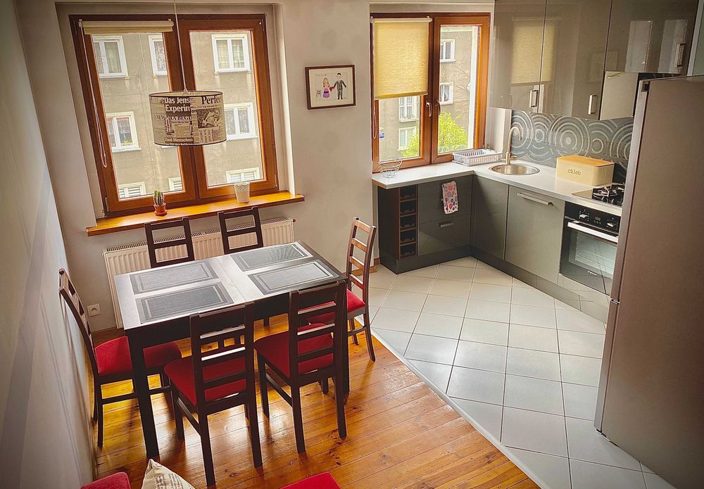 Mieszkanie trzypokojowe 55m2, Gliwice, Centrum