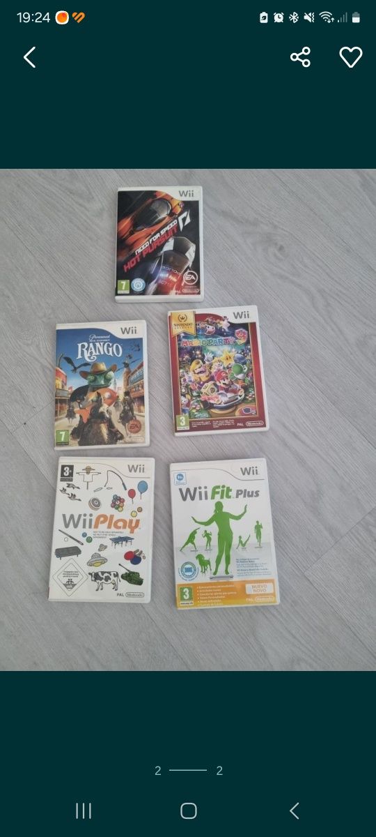 Consola wii usada