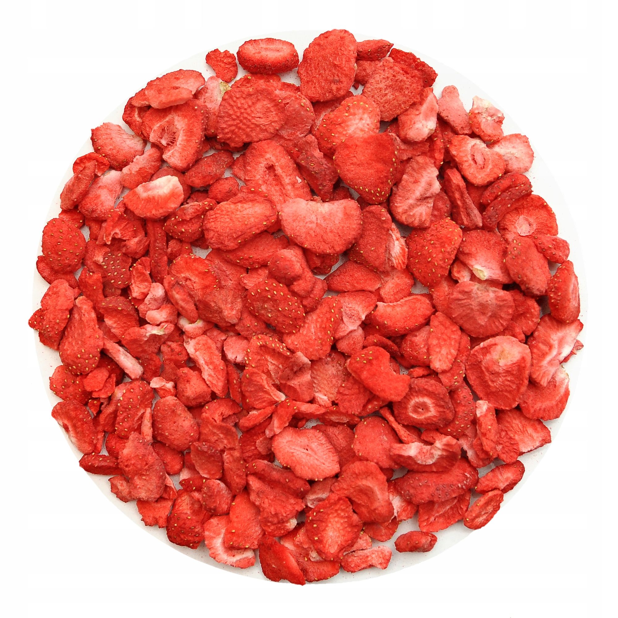 Truskawka Plastry Liofilizowane Pyszne Owoce 100G