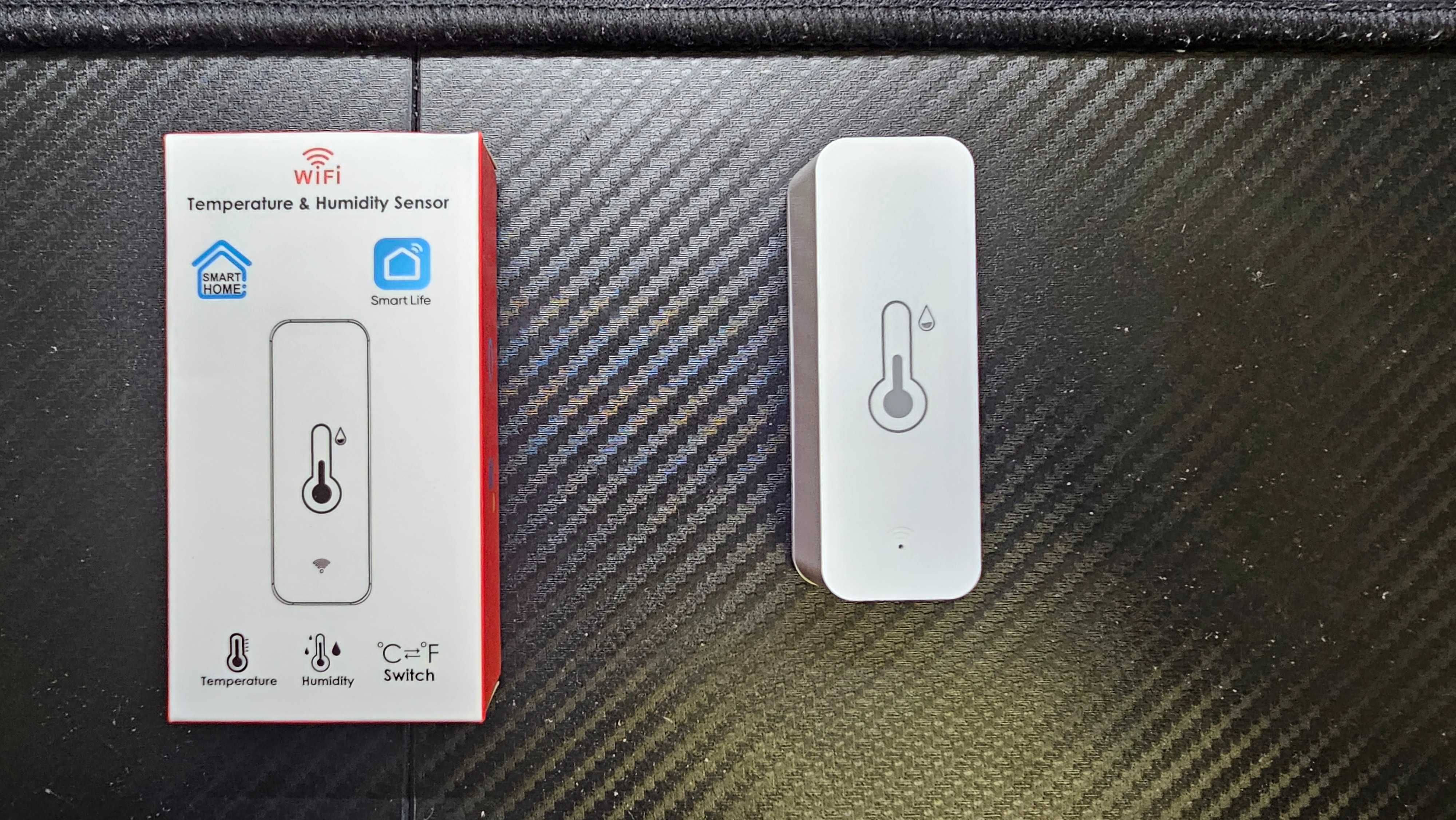 WiFi датчик температуры и влажности Tuya smart