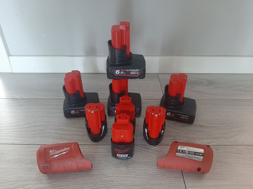 Akumulator Milwaukee M12 B6 6Ah uszkodzony do regeneracji