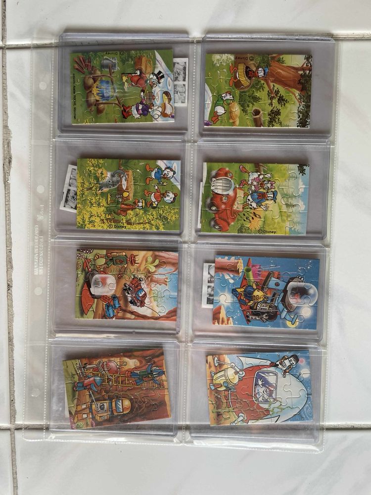 Puzzles super raros ovos kinder anos 80/90
