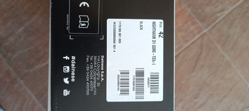 dainese nighthawk d1 gore-tex