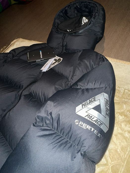 Пуховик Palace Pertex Balaclava Puffa Matte Black (Розмір S)