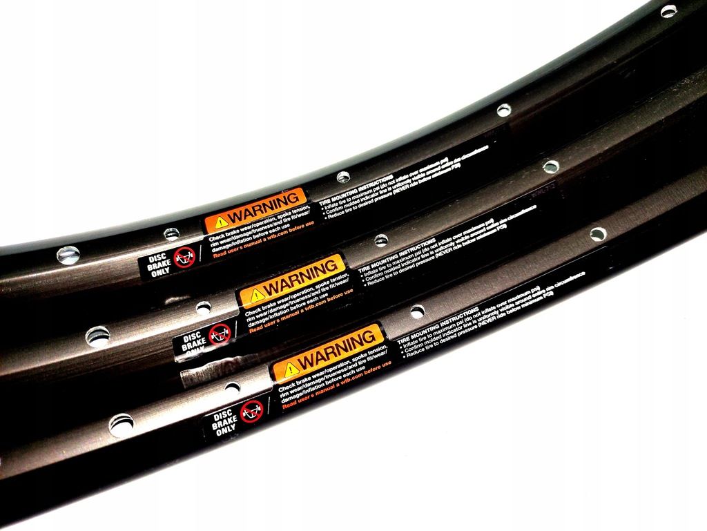 Obręcz WTB ST i23 27.5’ 28h czarna tubeless 495g