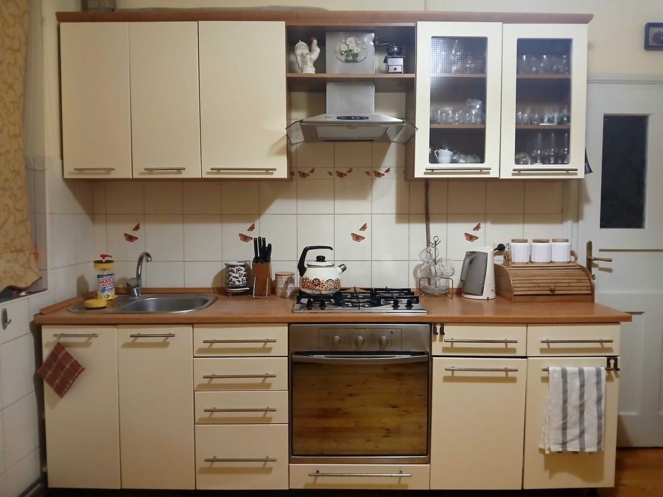 Кухня 2.5м (3.4м з тумбою) + тумба 0.9м + вся побутова техніка