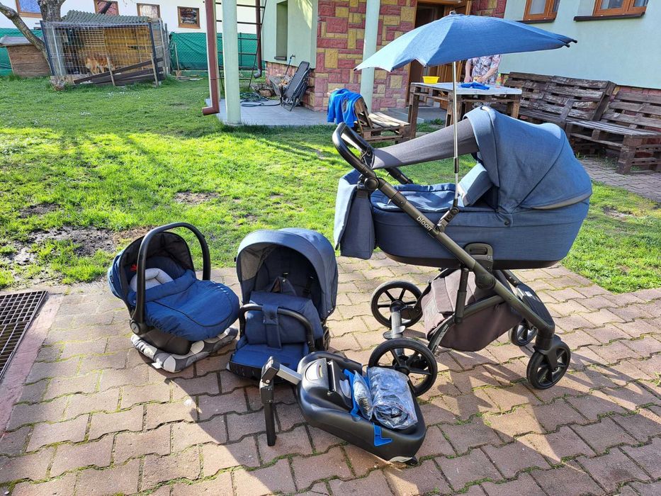 Wózek 4w1/3w1 Roan Bloom SUPER STAN