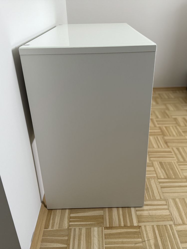 Toaletka biurko szklany blat IKEA SYVDE