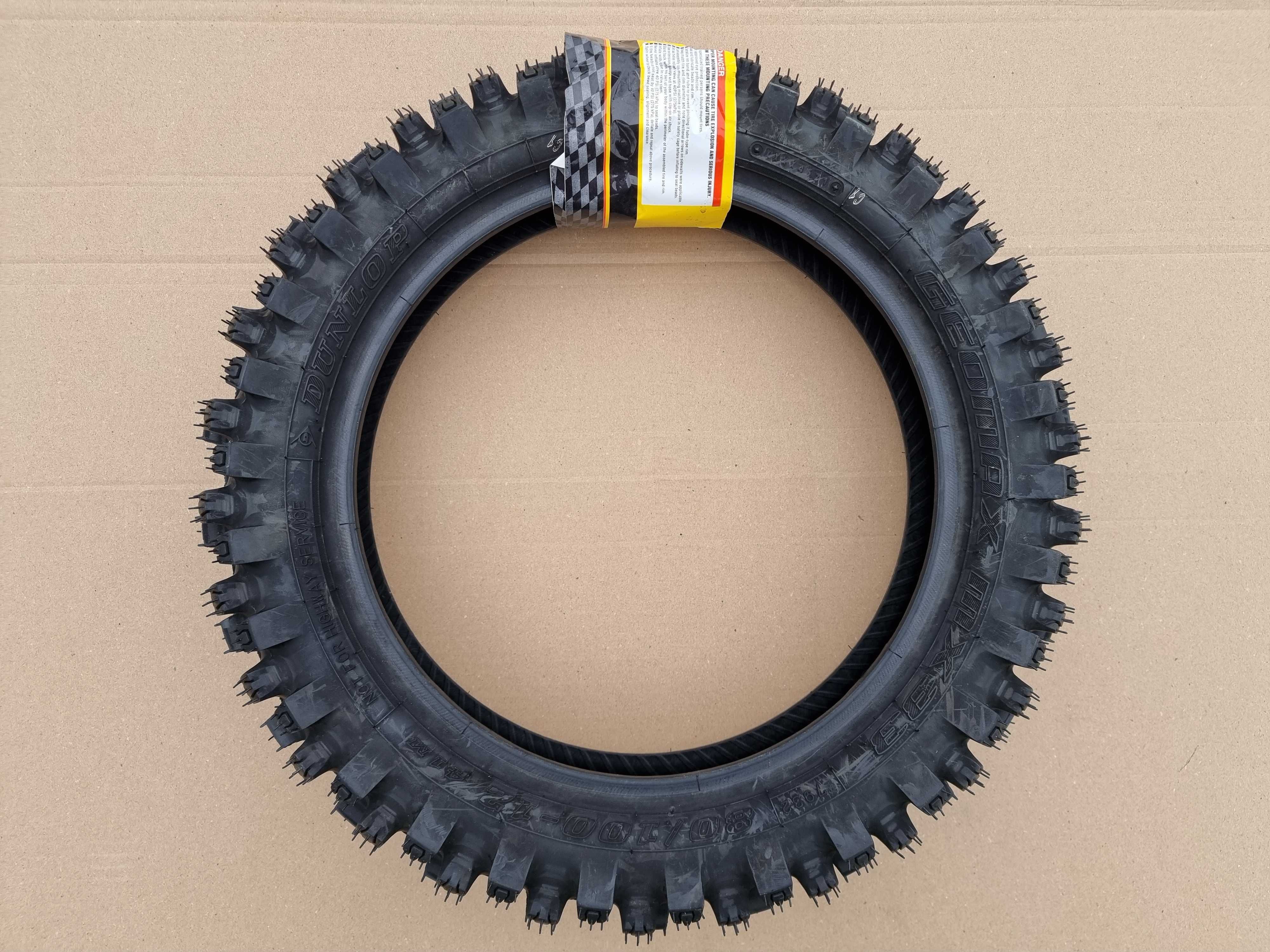 Opona Dunlop Geomax mx33 roz. 80/100-12 NOWA ! 41M TT