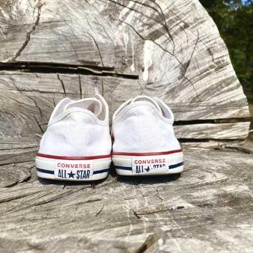 Кеди білі унісекс converse 40 розмір | устілка 25,5 см.
